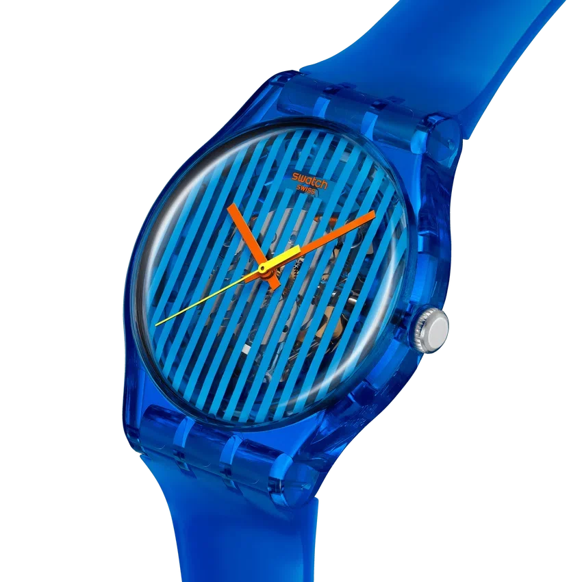 Azul brilhante