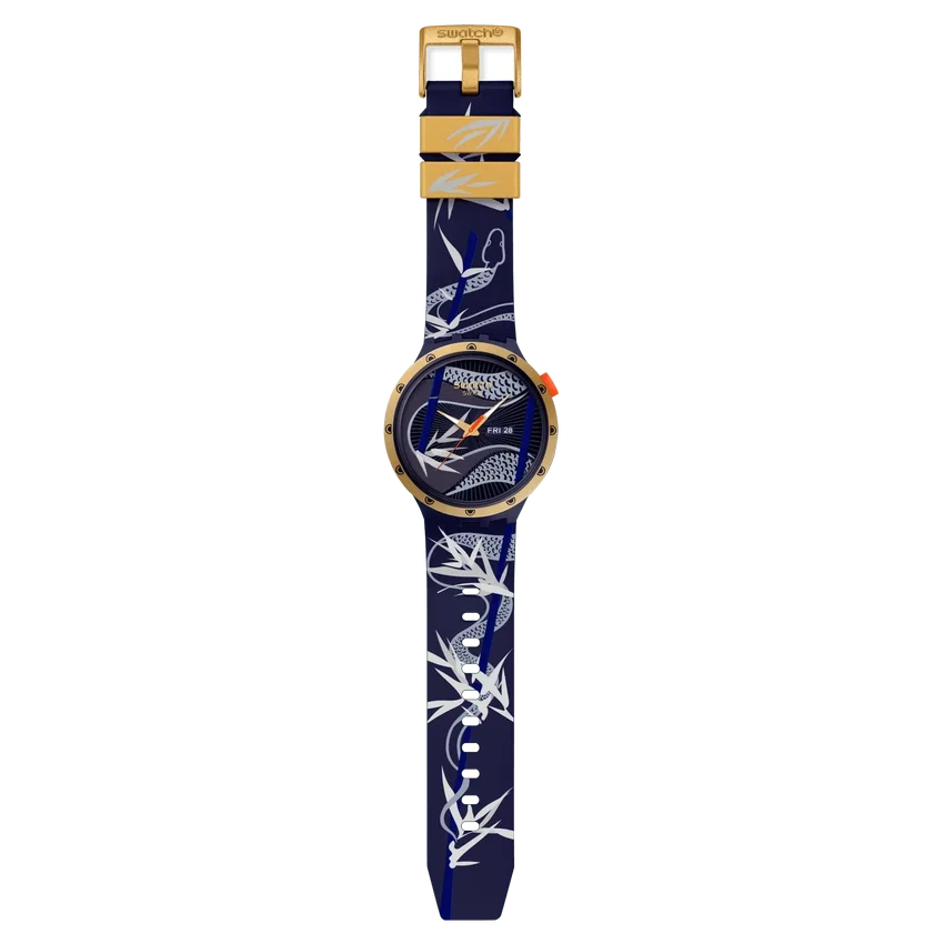 Azul e dourado Lithe Dancer
