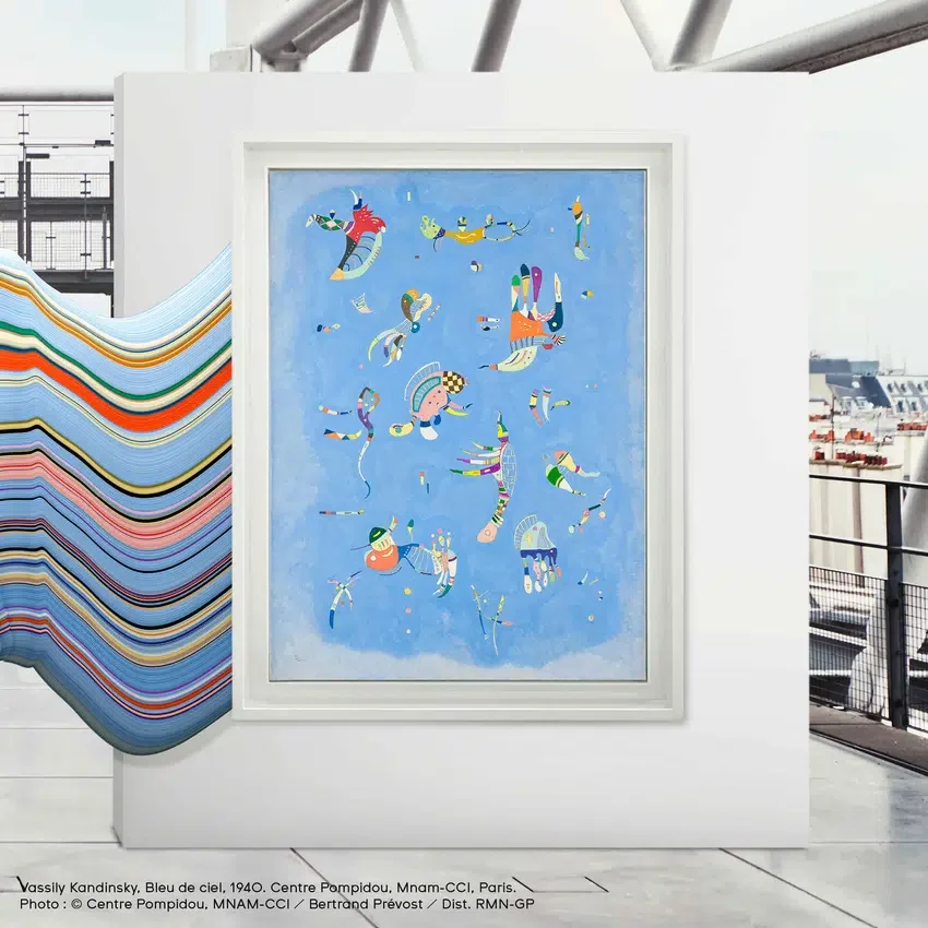 «Céu Azul», de Vassily Kandinsky