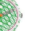 Dueto em verde e rosa