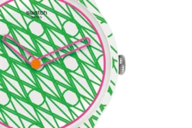 Dueto em verde e rosa