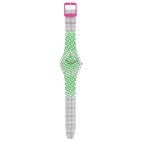 Dueto em verde e rosa