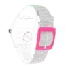 Dueto em verde e rosa