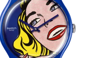 «Girl» de Roy Lichtenstein, o relógio