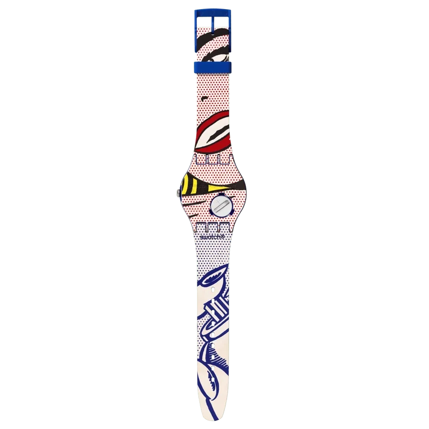 «Girl» de Roy Lichtenstein, o relógio