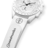 MoonSwatch Borracha Branca/Branca