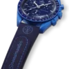 MoonSwatch de borracha azul-marinho/azul