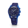 MoonSwatch de borracha azul-marinho/azul