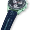 MoonSwatch em borracha azul-escuro/verde