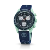 MoonSwatch em borracha azul-escuro/verde