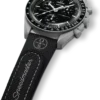 MoonSwatch em borracha preta/cinzenta