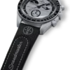 MoonSwatch em borracha preta/cinzenta