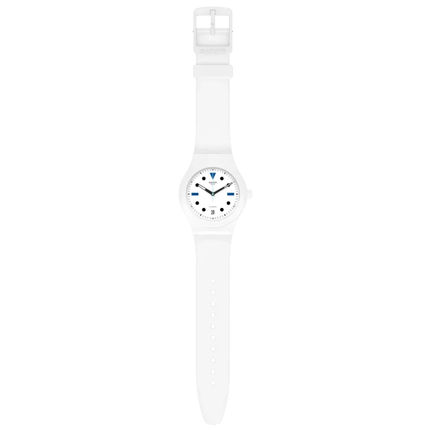 O Swatch Sistem51 Hodinkee Summer Ed.