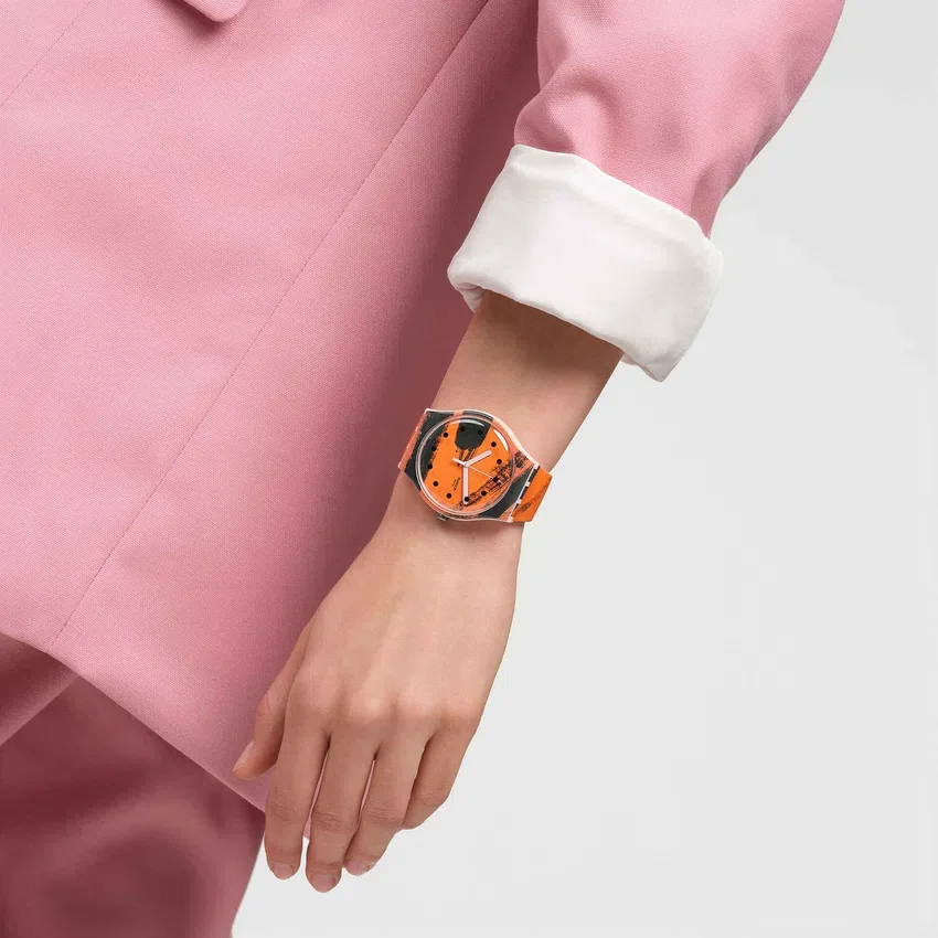 «Orange and Red on Pink», de Barns-Graham