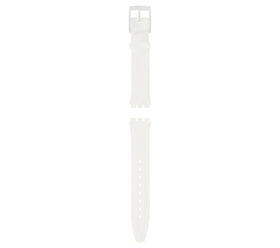 Pulseira de silicone branca «Skin»