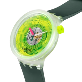 Swatch cegado pelo Neon