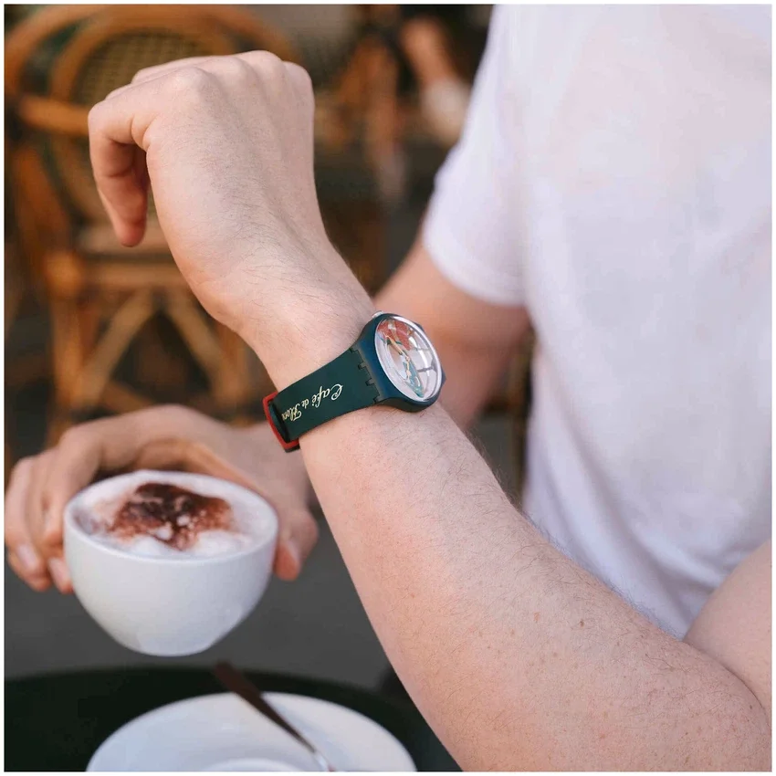Swatch X Café De Flore para «Not in Paris»