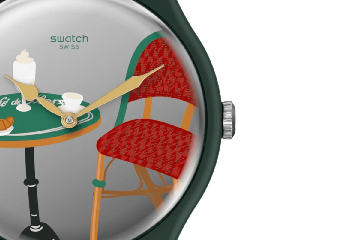 Swatch X Café De Flore para «Not in Paris»