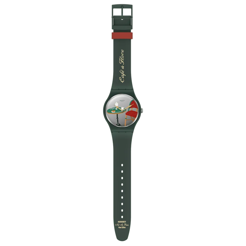 Swatch X Café De Flore para «Not in Paris»