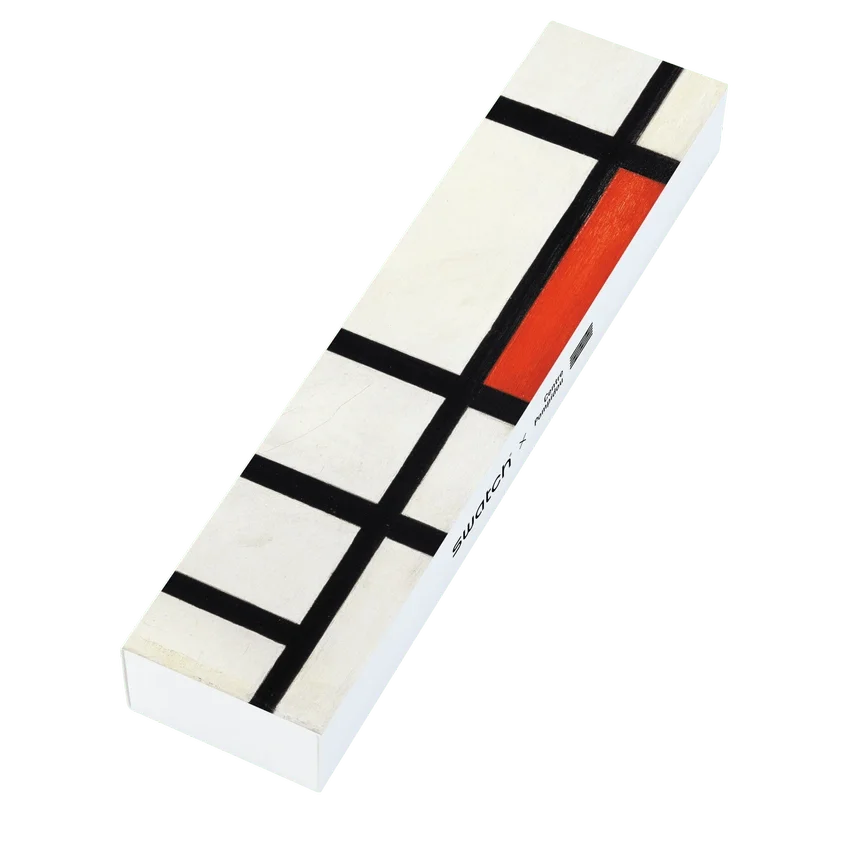 Vermelho, Azul e Branco, de Piet Mondrian